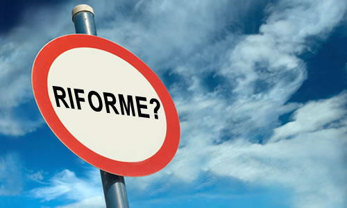 Riforme, stop alle chiacchiere